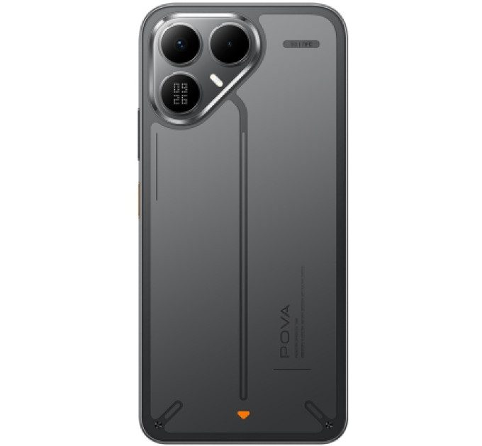 Tecno Мобільний телефон Tecno POVA 8 8/128Gb Graphite Black (4894947132322)