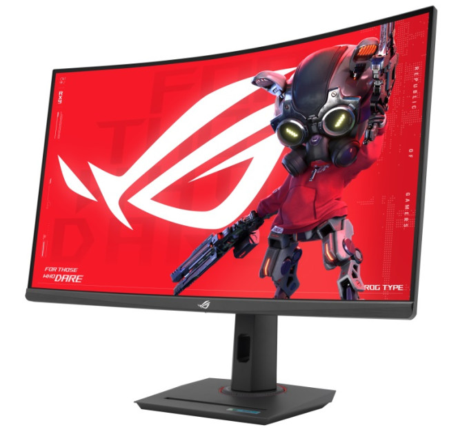 ASUS Монiтор Asus 31.5" ROG Strix XG32WCMS (90LM09X0-B01970) Fast VA Black 280Hz Curved