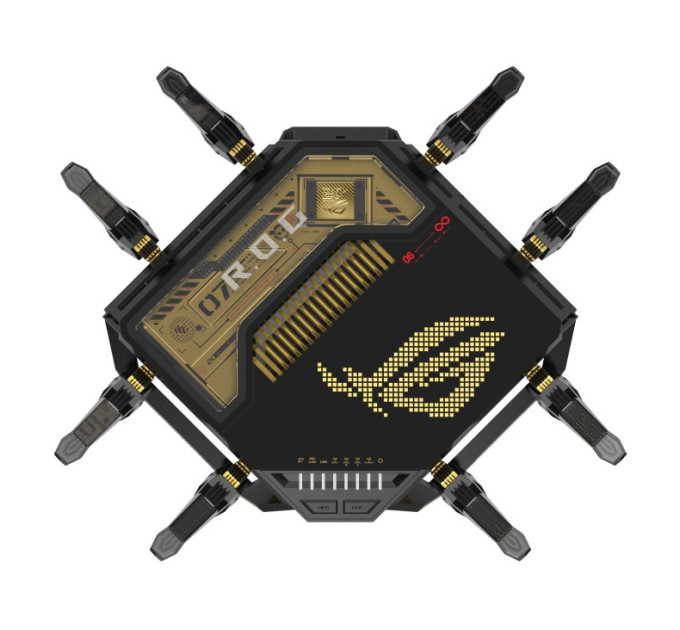 ASUS Бездротовий ігровий маршрутизатор Asus ROG Rapture GT-BE98 Edition 20 (90IG08F0-MO9A3V)