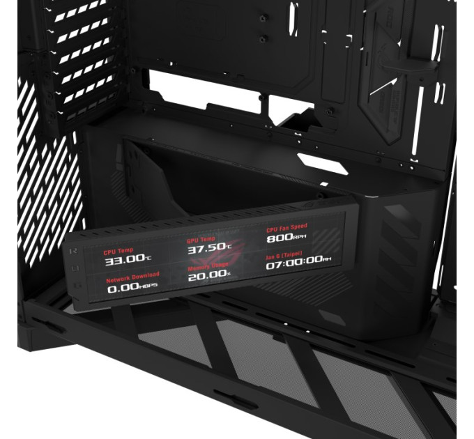 ASUS Корпус Asus ROG Cronox GR801 Curve TG ARGB Black (90DC00T0-B09030)