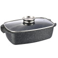 Gusto Жаровня Gusto покриття Marble 5,5 л (GT-2504-32)