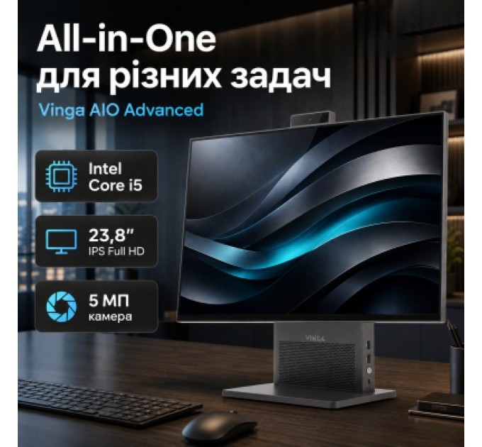 Vinga Комп'ютер Vinga AIO Advanced H0010 (I5M16INT.H0010)