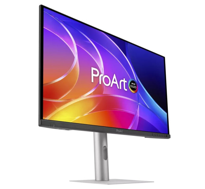 ASUS Монiтор Asus 26.5" ProArt PA279CDV (90LM06M0-B01K71) OLED Silver/Black 120Hz