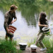 Tribe Відро складане Tribe Water Bucket 5 л terracota (T-FJ-0047-terracota)