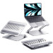 Ugreen Підставка до ноутбука Ugreen LP966 Laptop Stand Adjustable Angle/Heigh & Foldable Sliver (95187)