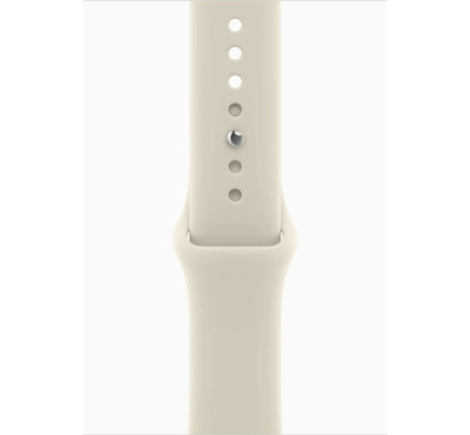 Apple Смарт-годинник Apple Watch SE 3 2026 GPS 40mm Starlight Aluminium Case with Sand Sport Band - S/M (MJKR4RK/A)