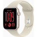 Apple Смарт-годинник Apple Watch SE 3 2026 GPS 44mm Starlight Aluminium Case with Sand Sport Band - S/M (MJL34RK/A)