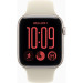 Apple Смарт-годинник Apple Watch SE 3 2026 GPS 44mm Starlight Aluminium Case with Sand Sport Band - S/M (MJL34RK/A)