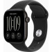 Apple Смарт-годинник Apple Watch Series 12 GPS 42mm Black Aluminium Case with Black Sport Band - S/M (MJEA4RK/A)