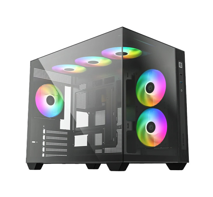 ID-Cooling Корпус ID-Cooling View 500 ARGB Black