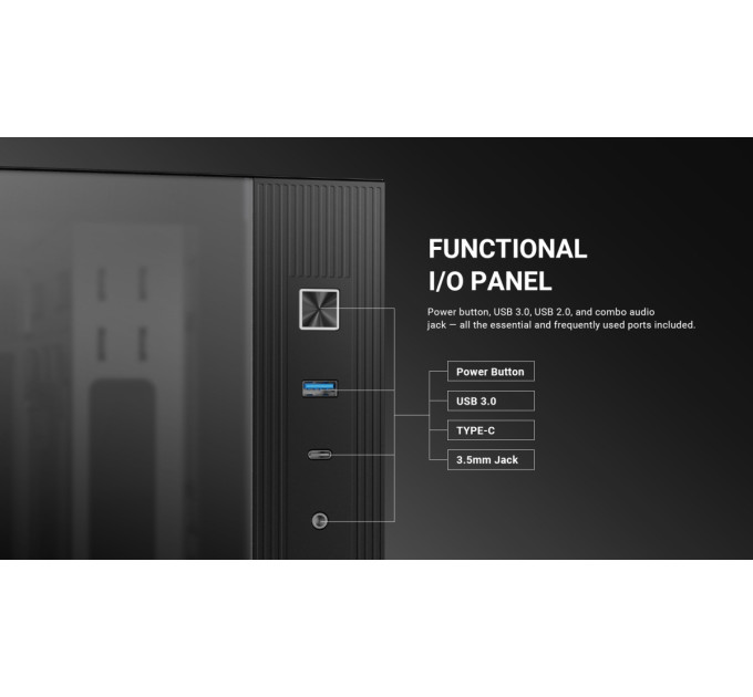 ID-Cooling Корпус ID-Cooling View 510 ARGB Black