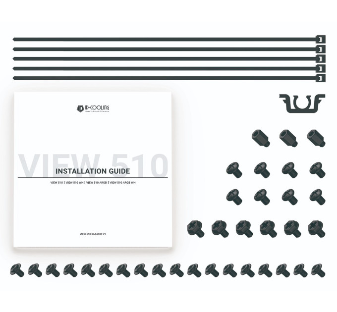 ID-Cooling Корпус ID-Cooling View 510 ARGB Black