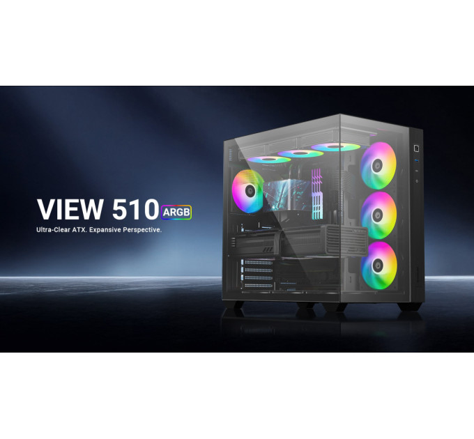 ID-Cooling Корпус ID-Cooling View 510 ARGB Black