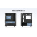 ID-Cooling Корпус ID-Cooling Ware 300 ARGB Black