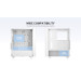 ID-Cooling Корпус ID-Cooling Ware 300 ARGB White