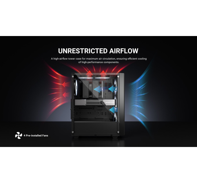 ID-Cooling Корпус ID-Cooling Ware 310 ARGB Black