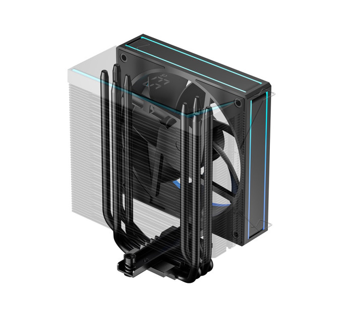ID-Cooling Кулер процесорний ID-Cooling Frozn A410 TD ARGB