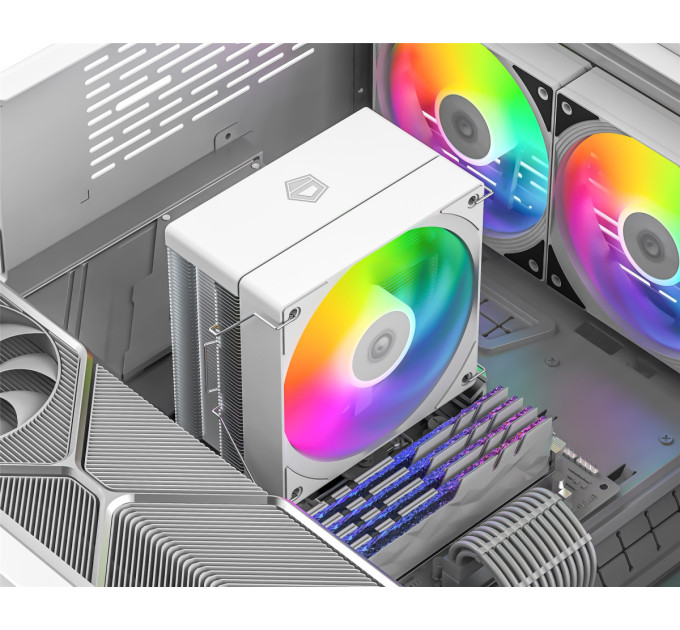 ID-Cooling Кулер процесорний ID-Cooling SE-214-XT V2 ARGB White
