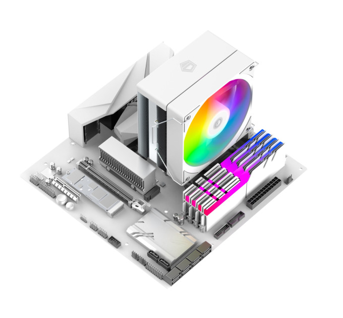 ID-Cooling Кулер процесорний ID-Cooling SE-214-XT V2 ARGB White