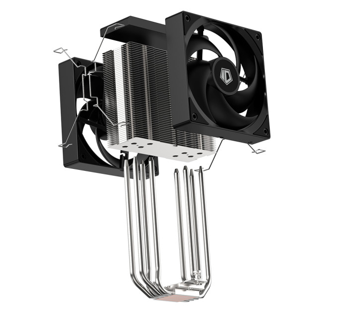 ID-Cooling Кулер процесорний ID-Cooling SE-214-XT V2 Plus