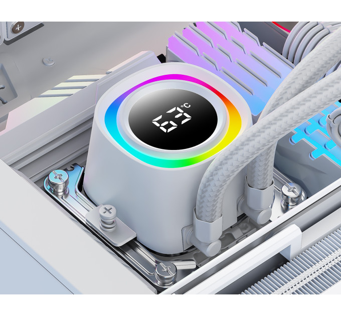 ID-Cooling Система водяного охолодження ID-Cooling FX240 TD White