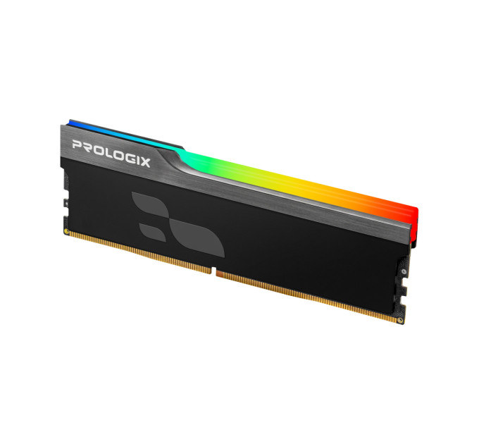 Prologix Модуль пам`ятi DDR4 8GB/3200 Prologix Onyx Black RGB (PRO8GB3200YBR4)