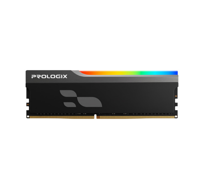 Prologix Модуль пам`ятi DDR5 16GB/6000 Prologix Onyx Black RGB (PRO16GB6000YBR5)