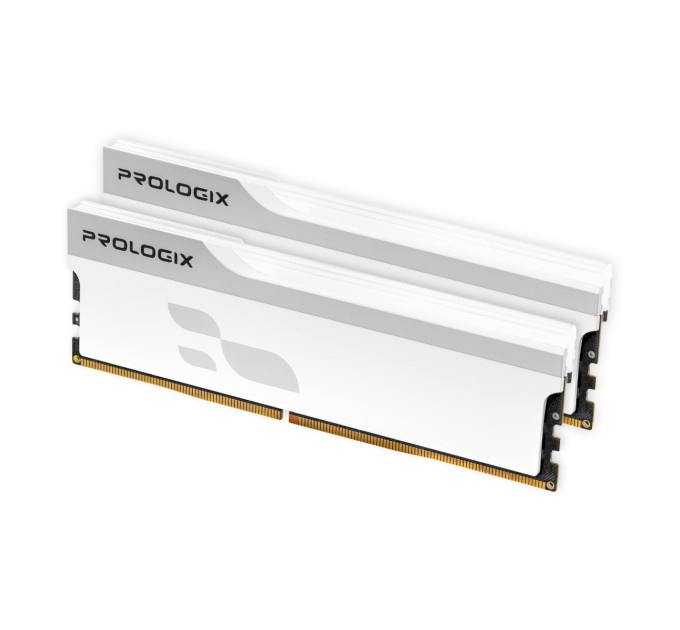 Prologix Модуль пам`ятi DDR5 2x16GB/5600 Prologix Onyx White (PRO32GB5600YW5K)