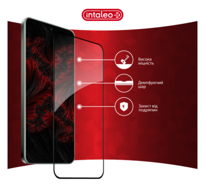 Intaleo Скло захисне Intaleo 3D 9H Xiaomi Poco M8 Pro Black (1283126634550)