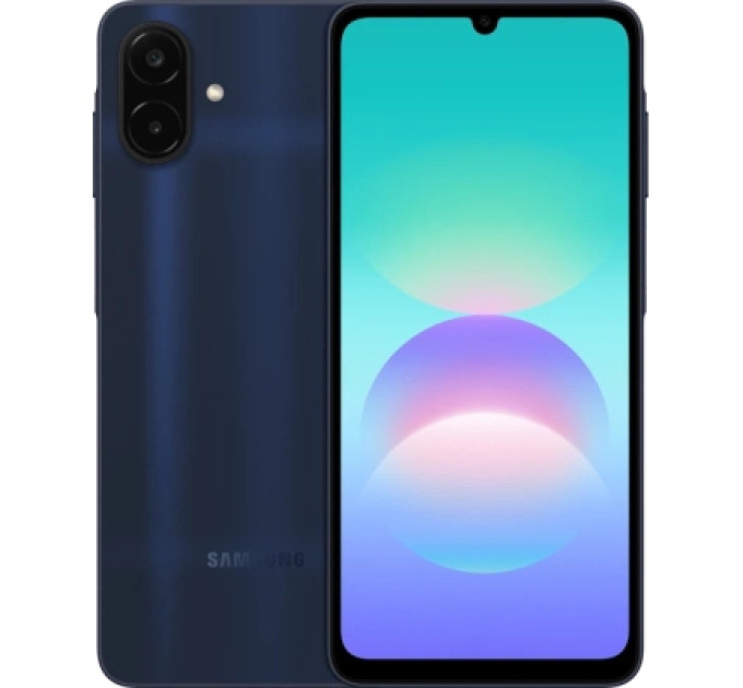 Samsung Мобільний телефон Samsung Galaxy A08 4/128Gb Dark Blue (SM-A085FDBGSEK)