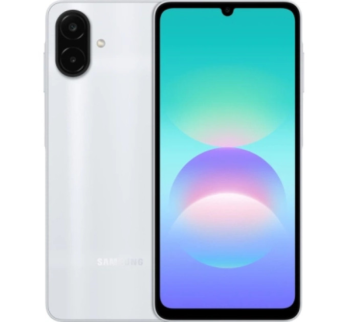 Samsung Мобільний телефон Samsung Galaxy A08 4/128Gb Silver (SM-A085FZSGSEK)
