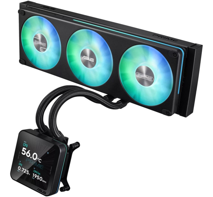 ASUS Система водяного охолодження Asus Prime SLC II 360 ARGB LCD (90RC01W1-B0EAY0)