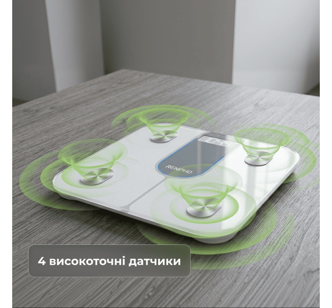 RENPHO Ваги підлогові RENPHO Elis 1C White (R-A033-W)