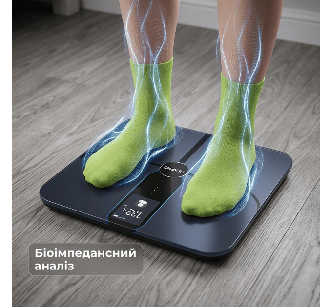 RENPHO Ваги підлогові RENPHO Elis Nova Smart WiFi Body Scale Black (R-A031)