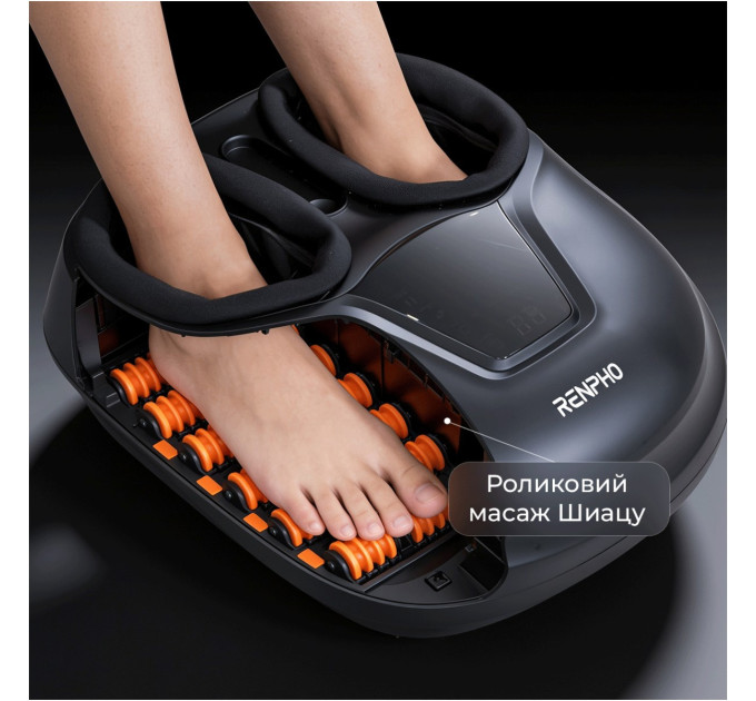 RENPHO Масажер для ніг RENPHO Shiatsu Compact Black (RP-FM058R-BK)