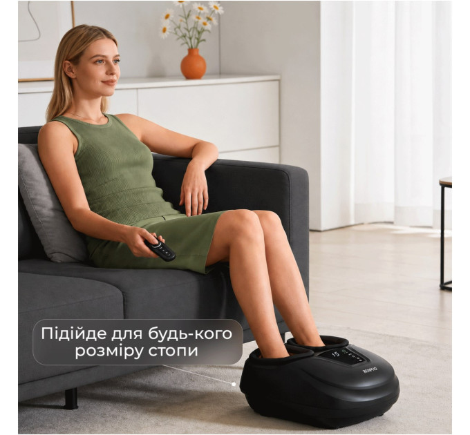 RENPHO Масажер для ніг RENPHO Shiatsu Compact Black (RP-FM058R-BK)