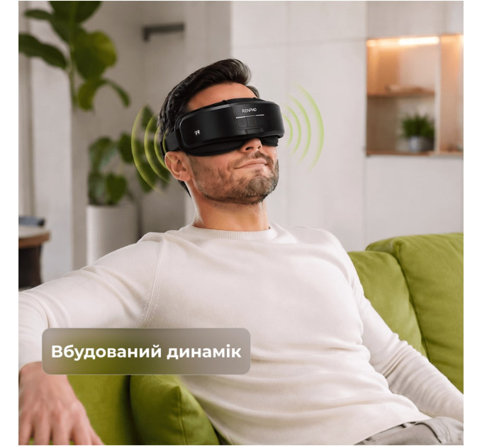 RENPHO Масажер для очей RENPHO Eyeris Shift Eye Massager (R-G011-BK)