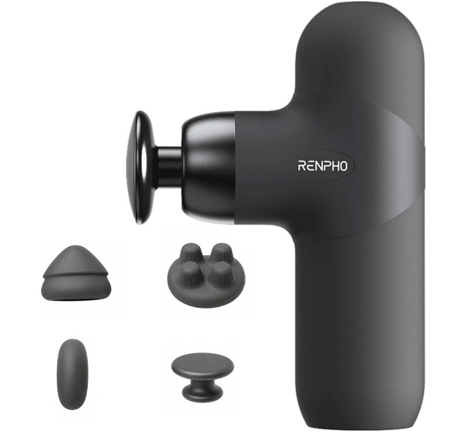 RENPHO Перкусійний масажер RENPHO Mini Thermal Grey (R-WMG10-GY)