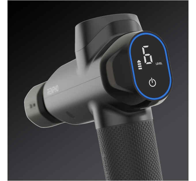 RENPHO Перкусійний масажер RENPHO Power Thermacool Massage Gun (R-C001SH-BK)