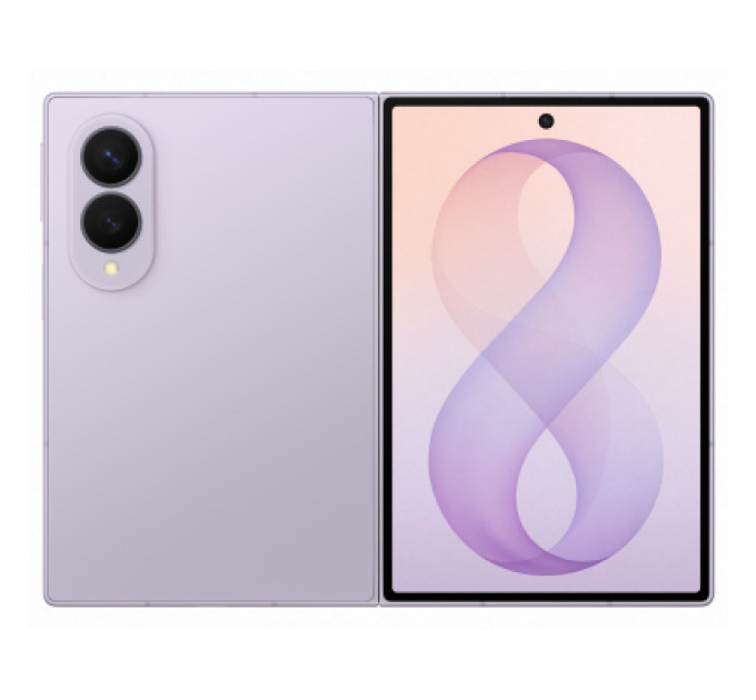 Samsung Мобільний телефон Samsung Galaxy Fold8 16/1TB Lavender (SM-F971BLVNSEK)