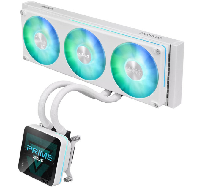 ASUS Система водяного охолодження Asus Prime SLC II 360 ARGB LCD White (90RC01W2-B0EAY0)