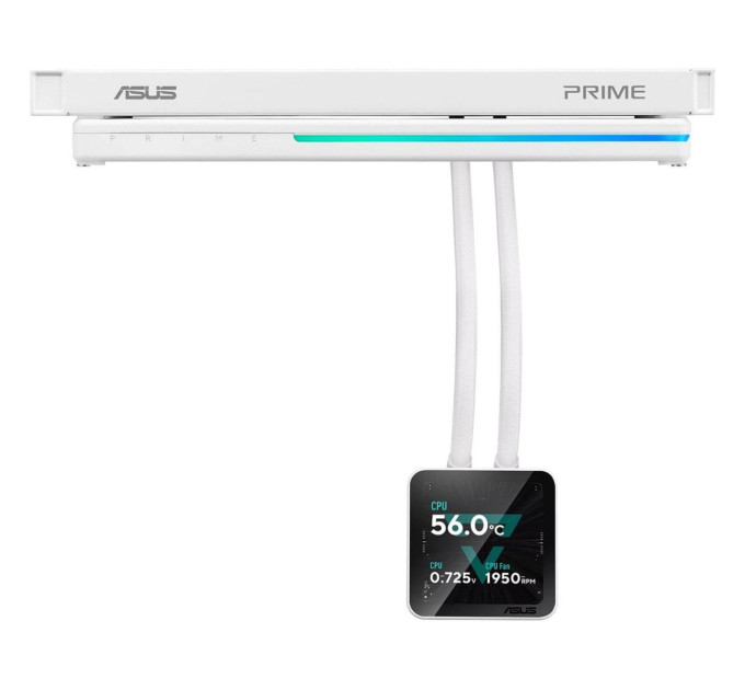 ASUS Система водяного охолодження Asus Prime SLC II 360 ARGB LCD White (90RC01W2-B0EAY0)