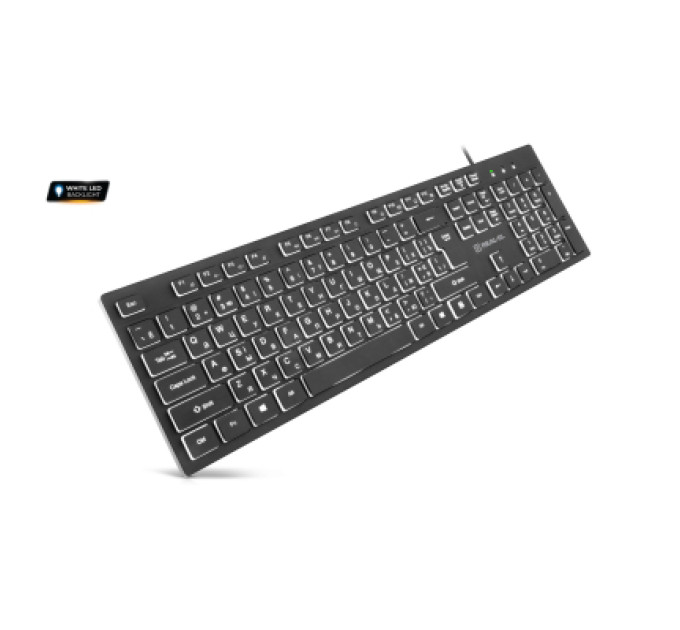 REAL-EL Клавіатура REAL-EL RK-7050 USB Black (EL123100054)