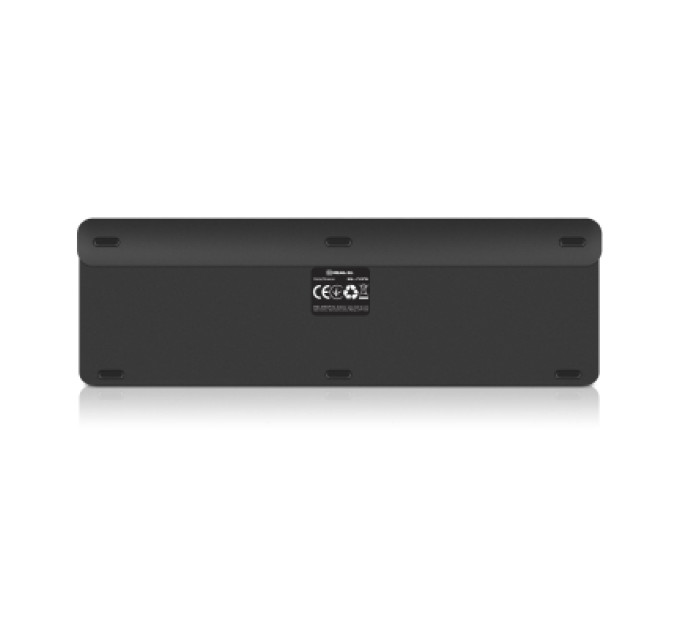 REAL-EL Клавіатура REAL-EL RK-737W Wireless/Bluetooth Black/Grey (EL123100060)