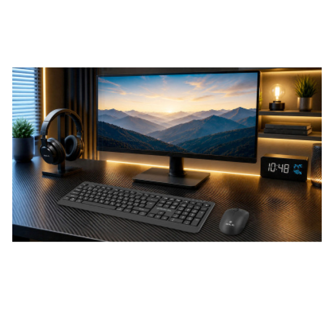 REAL-EL Комплект REAL-EL KIT-555W Wireless Black (EL123100056)