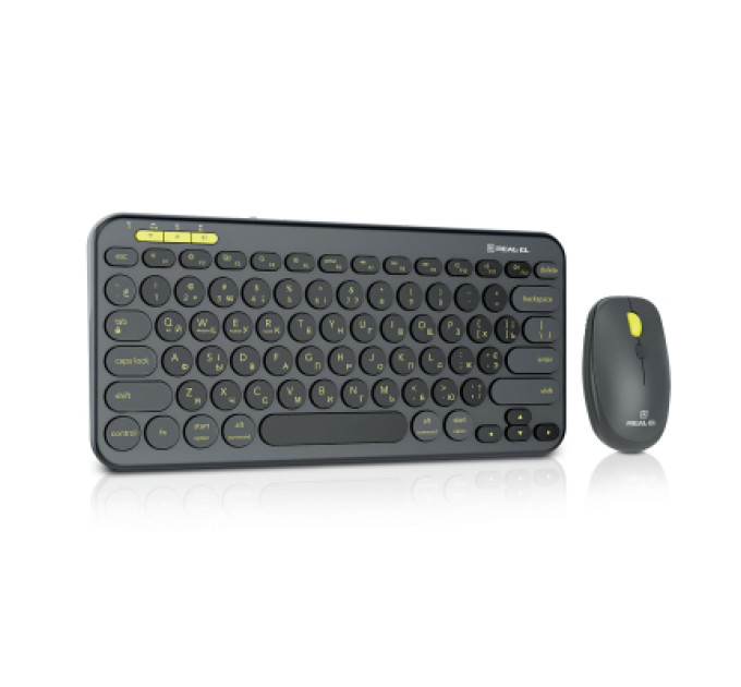REAL-EL Комплект REAL-EL KIT-635W Wireless/Bluetooth Black (EL123100057)
