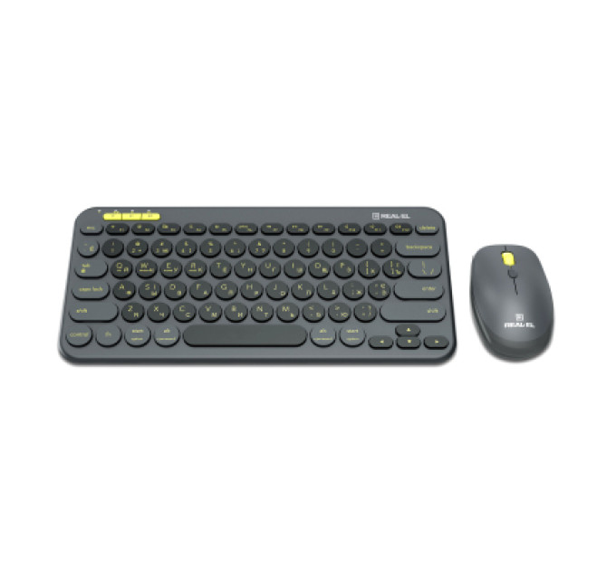 REAL-EL Комплект REAL-EL KIT-635W Wireless/Bluetooth Black (EL123100057)
