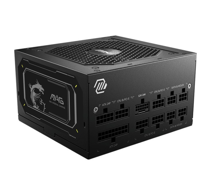 MSI Блок живлення MSI MAG A850GL PCIE5 II 850W