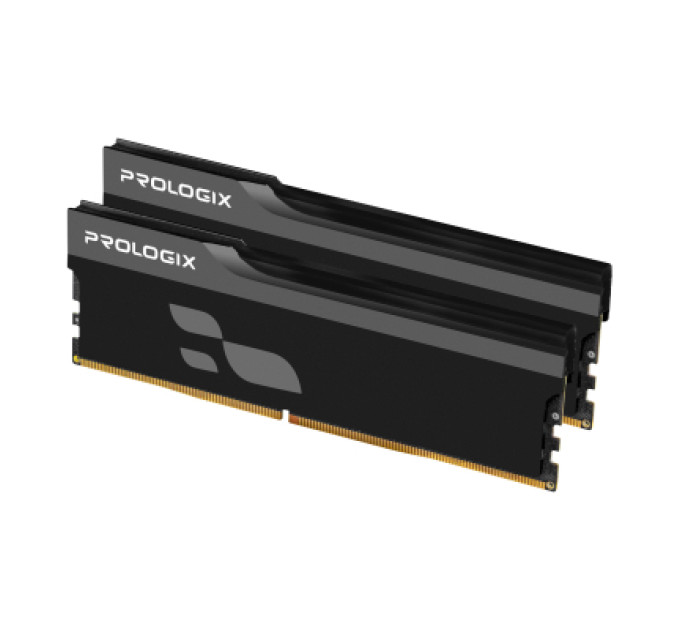 Prologix Модуль пам'яті для комп'ютера DDR4 32GB (2x16GB) 3600 MHz Onyx Black Prologix (PRO32GB3600YB4K)