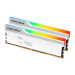 Prologix Модуль пам'яті для комп'ютера DDR4 16GB (2x8GB) 3200 MHz Onyx White RGB Prologix (PRO16GB3200YWR4K)